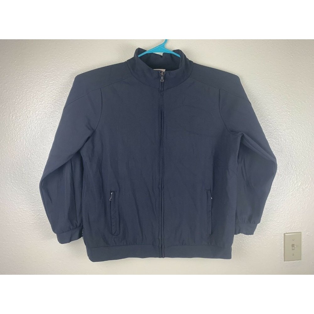 Prada Black Mens  Lightweight Nylon Jacket/Coat Size L Black Label